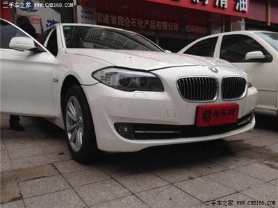 【圖】福州二手寶馬5系 2013款 525Li 豪華型_白色_二手車之家