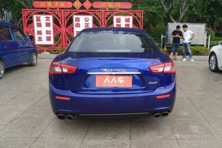 72.60萬 藍色2017款3.0t手自一體標準版 ghibli二手車 淘車